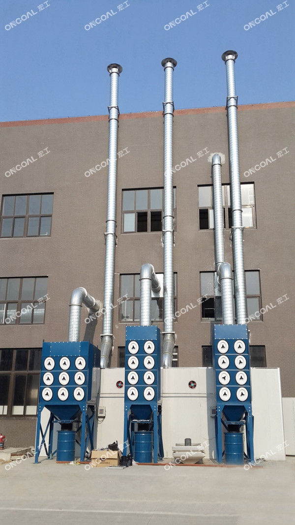 氣力輸送中央除塵器