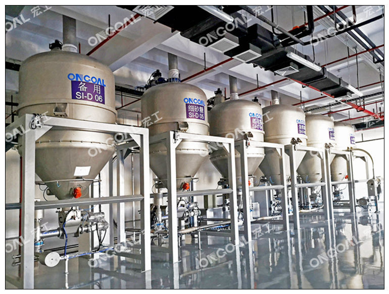 面粉氣力輸送系統 面粉氣力輸送系統