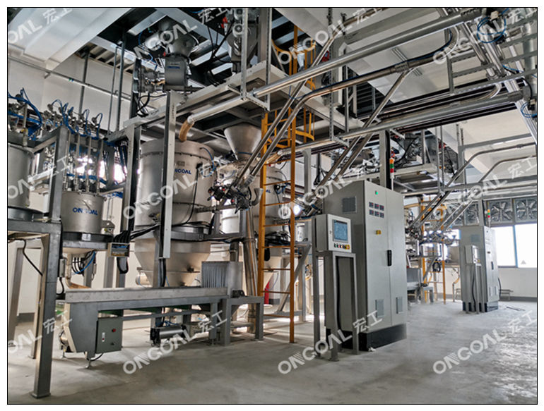 氣力輸送設備流程圖