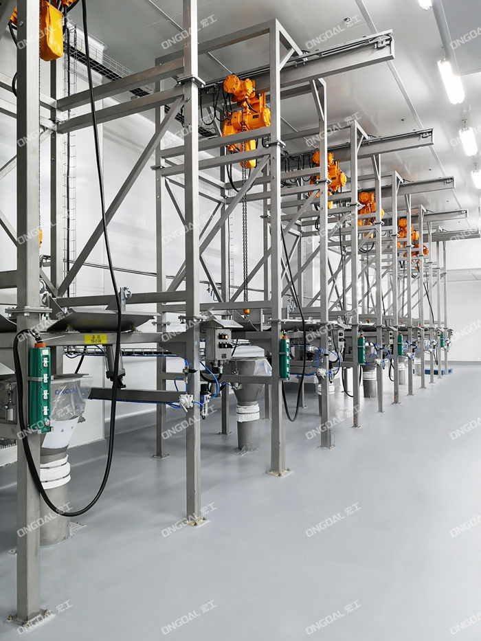 負壓氣力輸送稱量配料系統