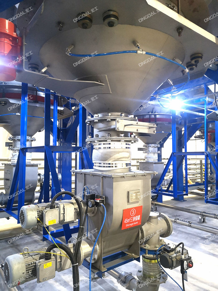 硫化物氣力輸送系統