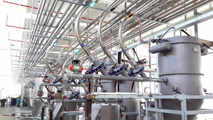 稀土氣力輸送系統 稀土氣力輸送系統