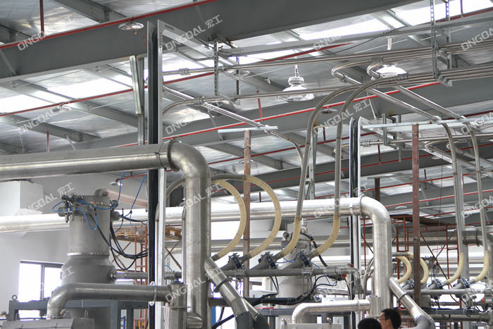 防焦劑氣力輸送系統