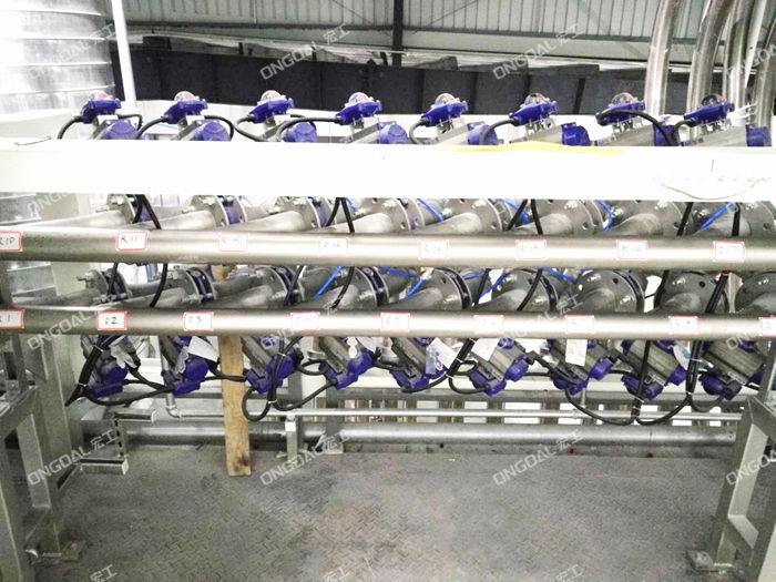 增塑劑氣力輸送系統