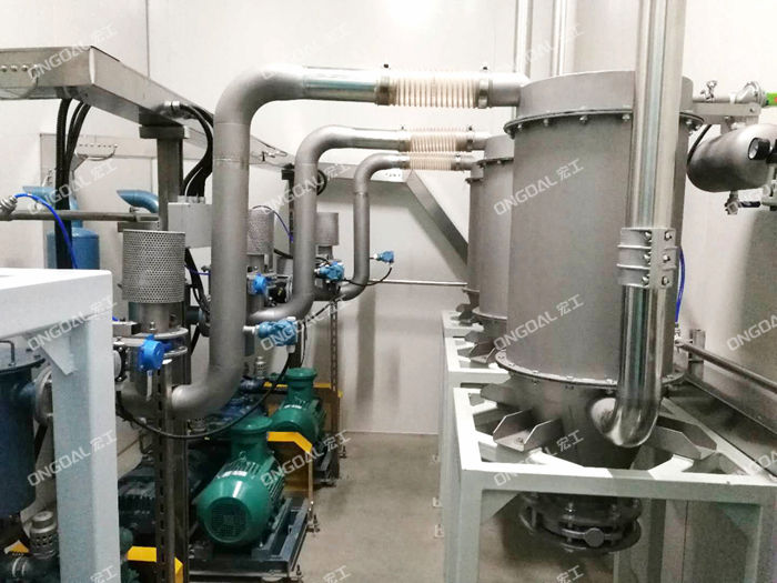 增塑劑氣力輸送系統