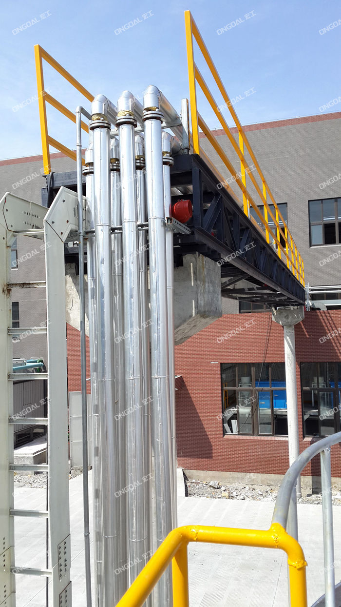 聚合物原料氣力輸送系統