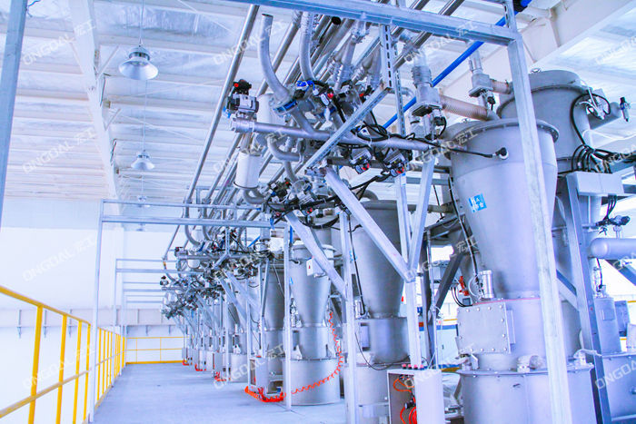 固化劑氣力輸送系統(tǒng) 固化劑氣力輸送系統(tǒng)