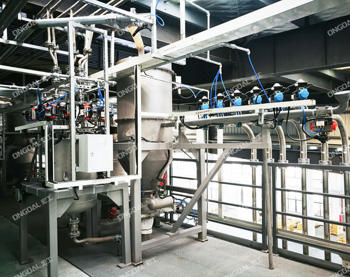 聚氨脂原料氣力輸送系統 聚氨脂原料氣力輸送系統