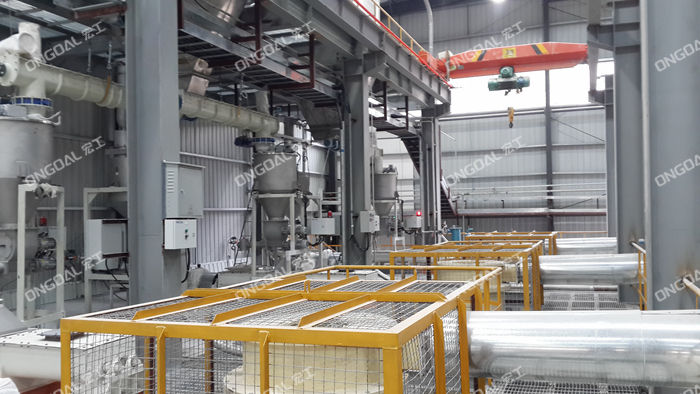 聚氨酯膠粘劑氣力輸送系統