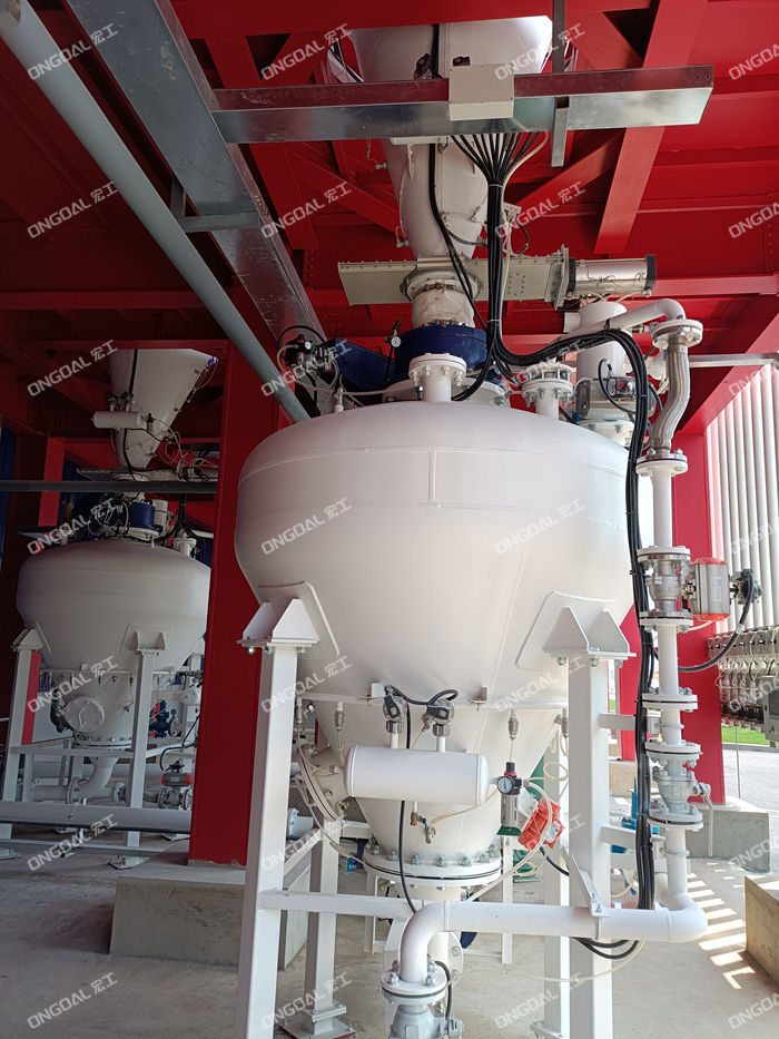 纖維染料氣力輸送系統 纖維染料氣力輸送系統