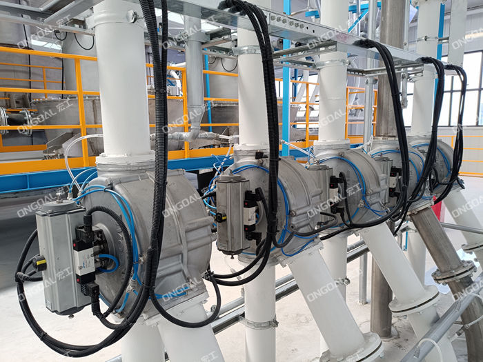 纖維染料氣力輸送系統 纖維染料氣力輸送系統