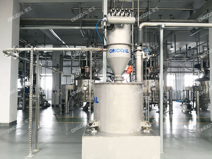 電解液氣力輸送系統