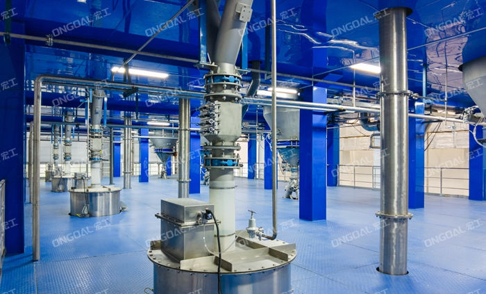 碳纖維氣力輸送系統