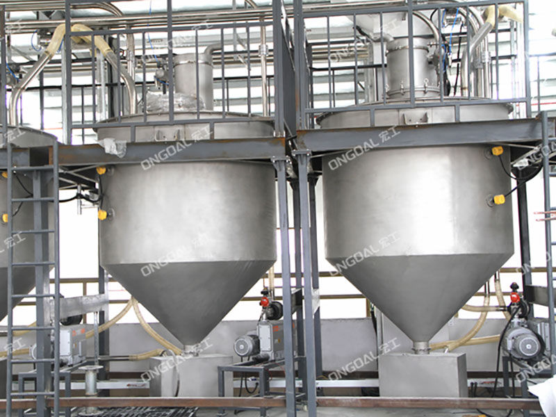 廣東某上市企業改性塑料自動化生產線