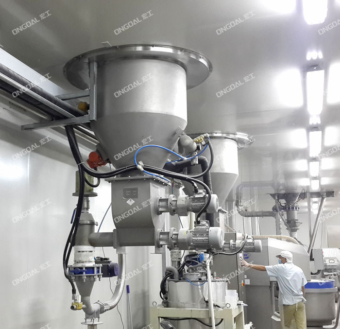 可可粉氣力輸送系統的功能和作用