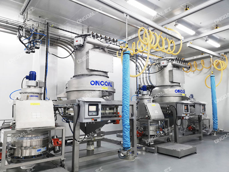 某跨國集團食品原料輸送配料系統項目