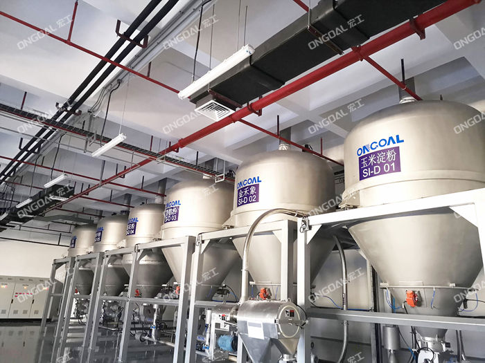 面粉氣力輸送系統的輸送精度如何控制