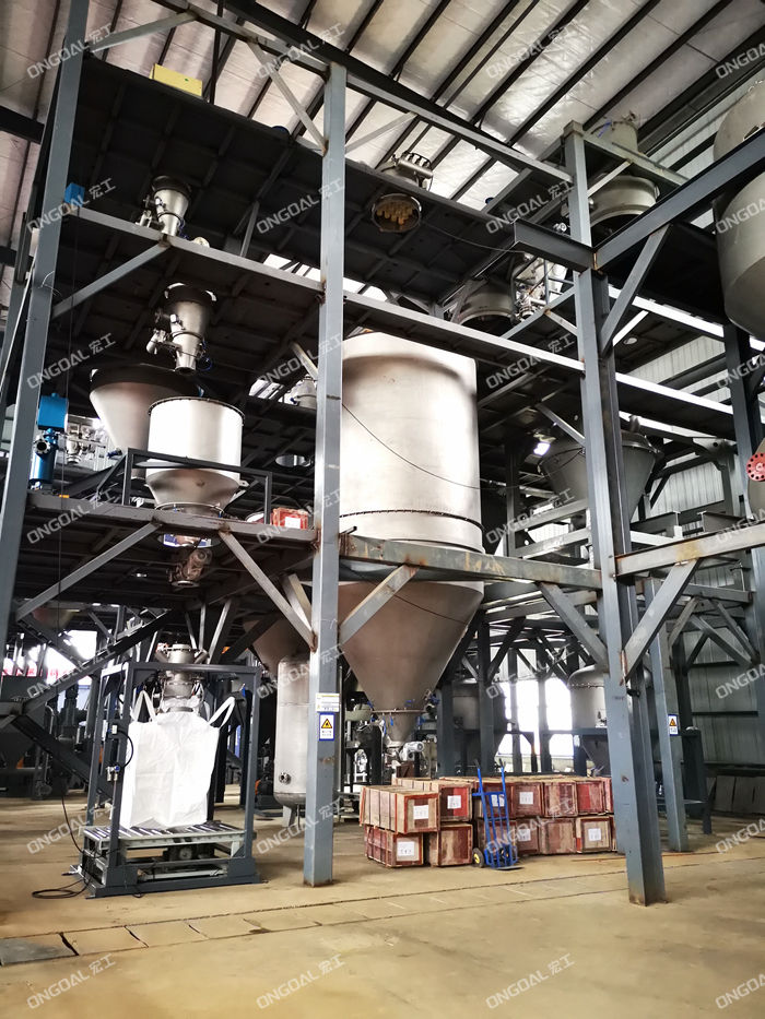 橡膠顆粒氣力輸送系統