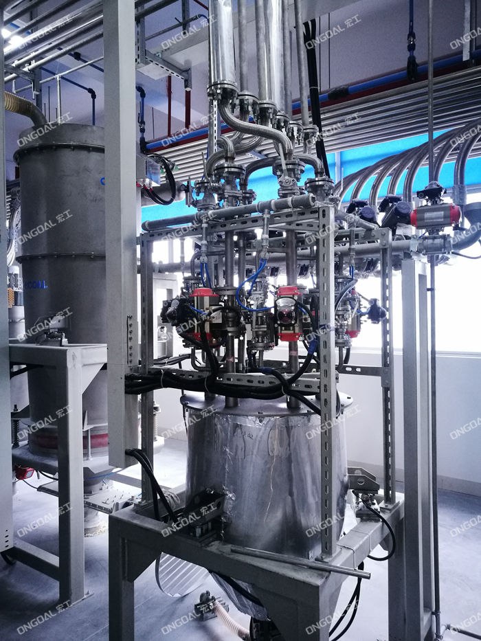 橡膠原料的氣力輸送系統(tǒng)