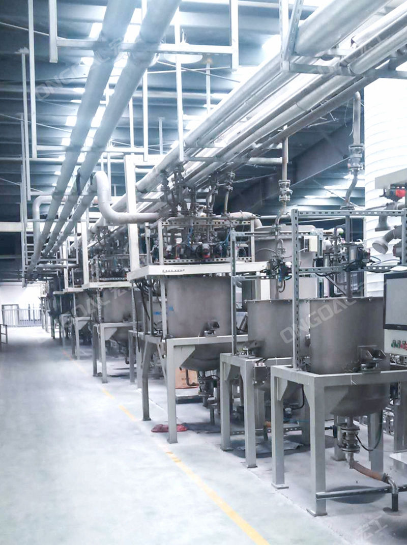 某大型醫療企業PVC氣力輸送配料項目案例