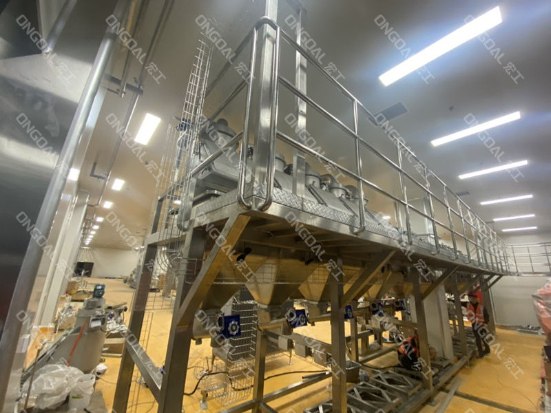 某大型調味品企業智能輸送配料系統項目案例