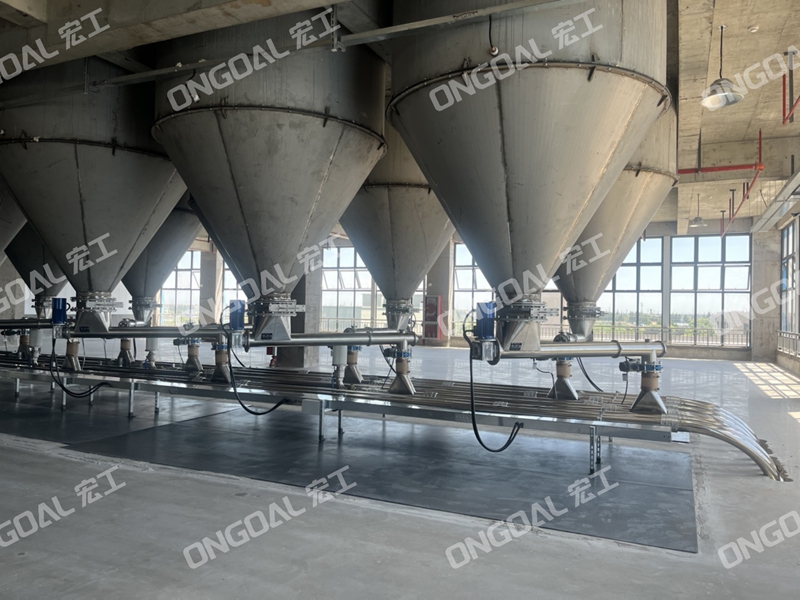 塑料原料智能輸送系統項目案例 