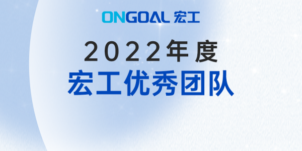 并肩作戰 成就不凡丨2022年度宏工優秀團隊