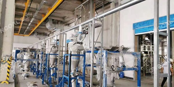 氣力輸送系統中，物料輸送過程的幾種狀態